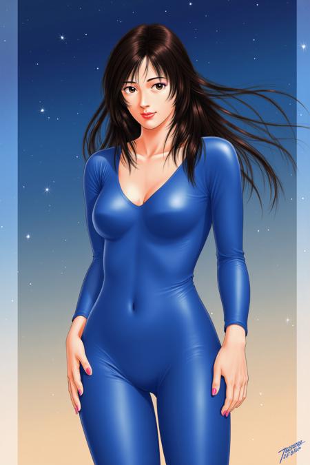 [Flux] Tsukasa Hojo/北条司 《City Hunter》/《城市猎人》《Cat's Eye》/《猫眼三姐妹》- Artist Style