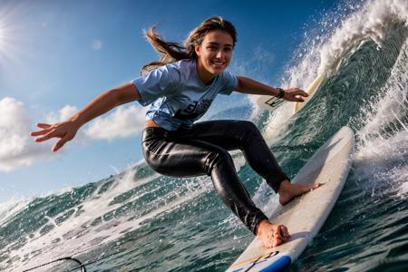 OpenPose, surfing