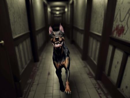 Resident Evil (1996) Mansion Background