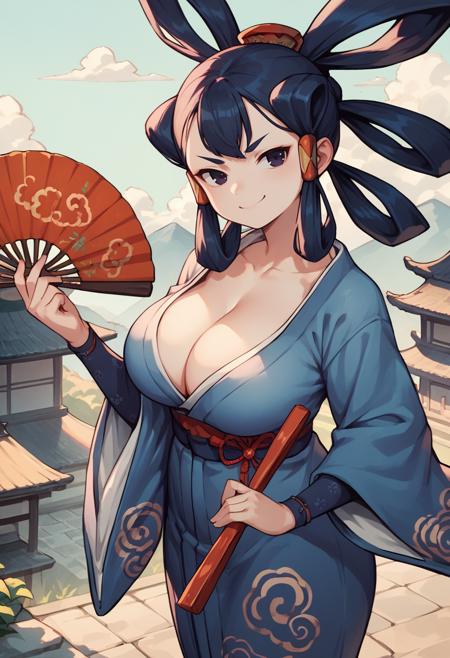 Sakuna (Sakuna: Of Rice and Ruin) [Pony Diffusion]