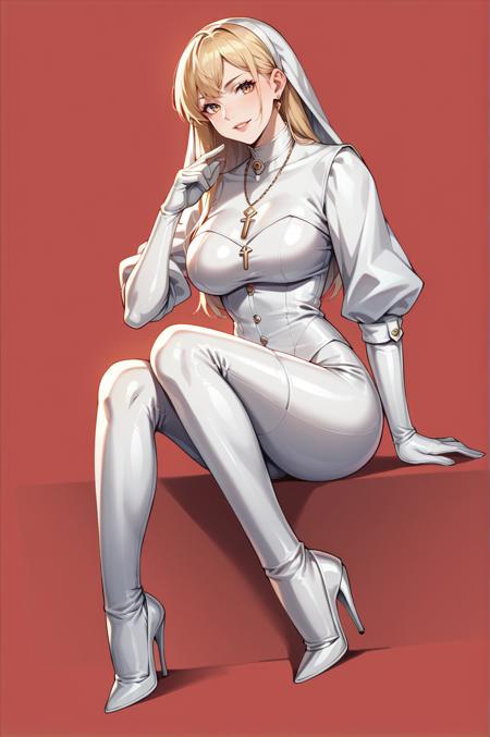 Latex Nun White (Pony / SD1.5)