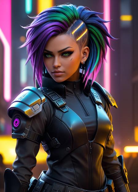 FF Cyberpunk Style Series (+Dataset)