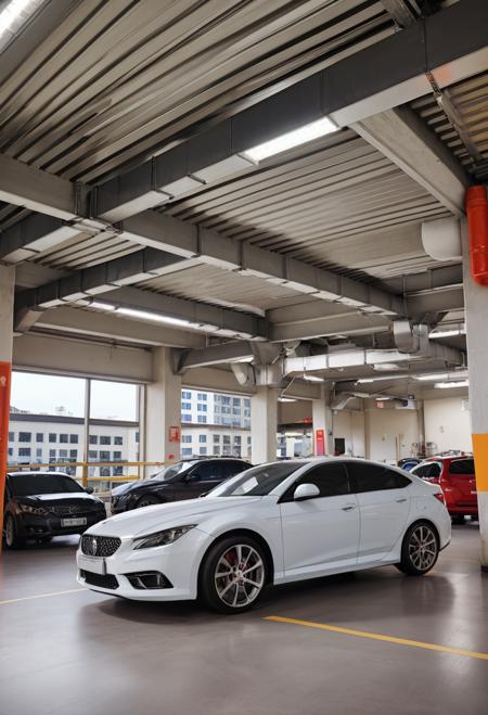 1409 Underground parking lot