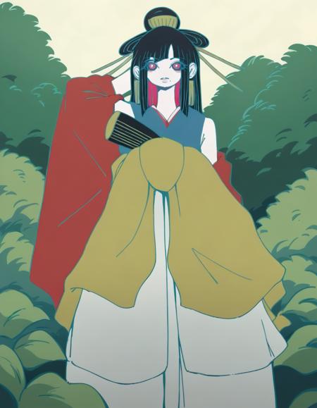 OC girl from tuki.『ひゅるりらぱっぱ』by 十八番茶 mado [Illustrious/NAI, Pony XL] HYURURIRAPAPPA
