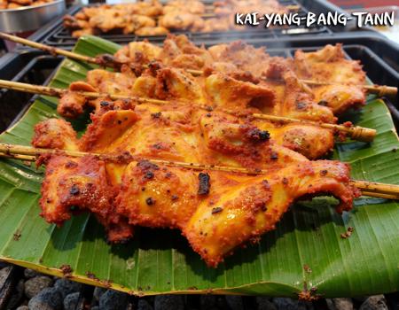 Bangtan grilled chicken skewers