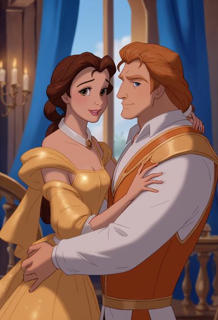 Belle and Prince Adam