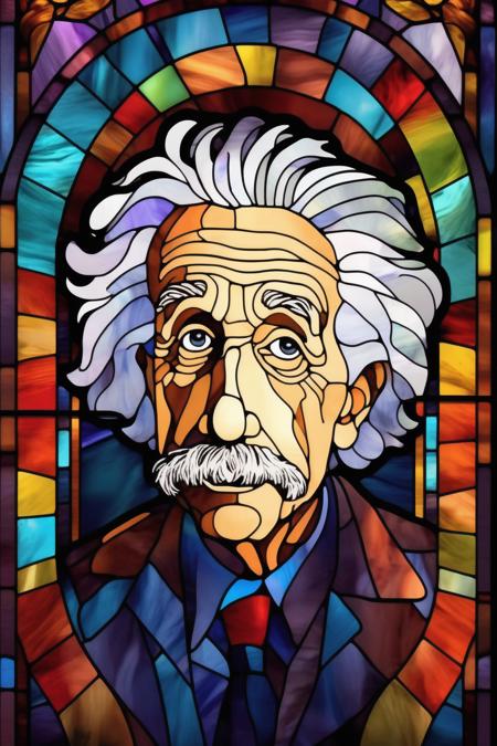 Stained Glass Portrait