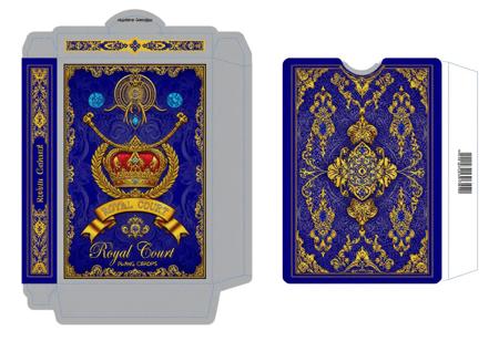 Playing Card Tuck Box Net Design - [FLUX]