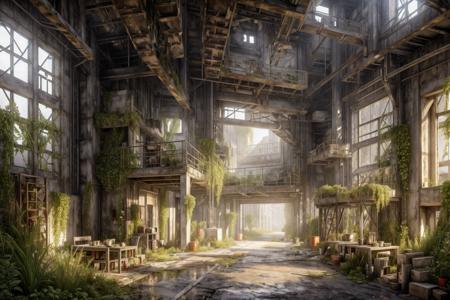 Old Time Post Apocalyptic Enviroment
