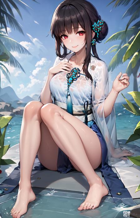 Yat Sen (Warship Girls R) 逸仙-碧水明纱(战舰少女R)版本v1.0 (ID: 175877)