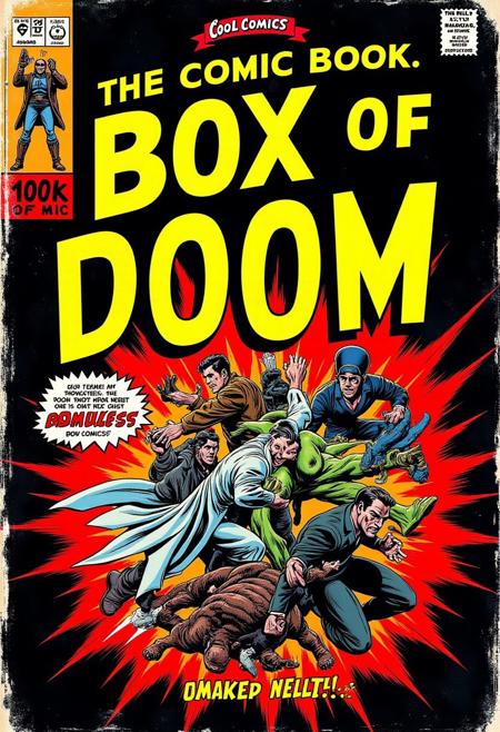 AiHub-LR | Comic Book of Doom版本V1 (ID: 1178473)