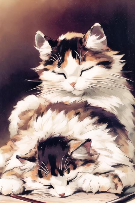 【Rogers】油画猫咪