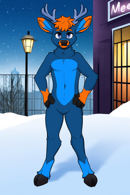 Meeker - OC Fursona - Character LORA