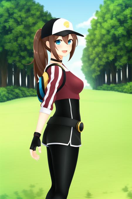 Pokemon Go - Female Trainer (Red) [COMMISSION]