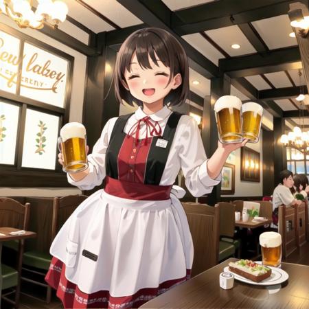 大阪梅田の老舗ビアホール A long-established beer hall in Osaka, Umeda Newmunchen SD15