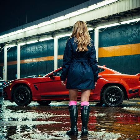 Hunter rain boots