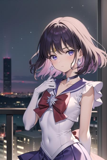 Hotaru Tomoe (土萠 ほたる) / Sailor Saturn (セーラーサターン) - Sailor Moon (美少女戦士セーラームーン)