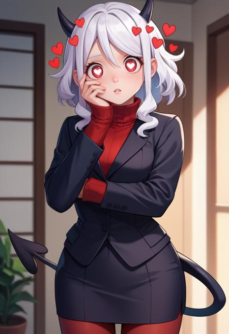 [PonyV6 XL] Modeus | Helltaker版本v1.0 (ID: 450711)