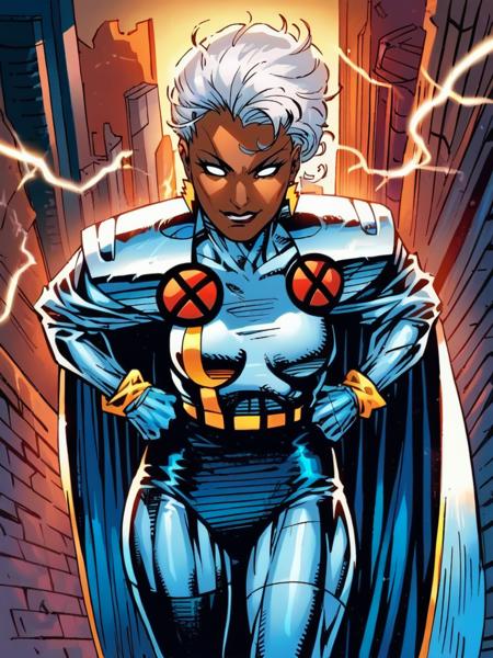 Storm 80s Classic (Marvel X-Men Comics) COMMISSION by YeiyeiArt