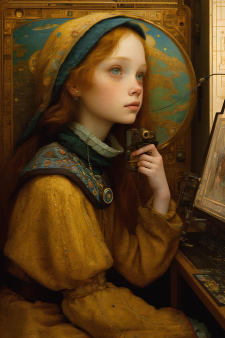 style of James C. Christensen 330