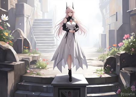 Theresa from Arknights Flux