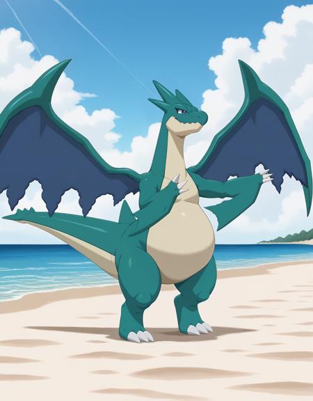 Mega Charizard Y / Z - Pocketown (Pokemon) - SDXL(Pony)