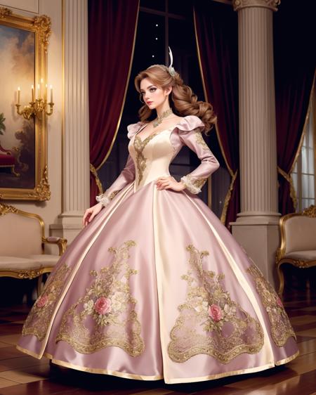 Surcoat Applique Ballgowns | Your Applique Is Weak!
