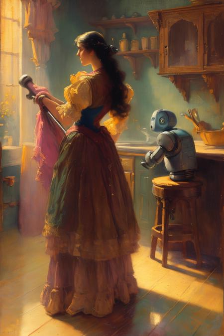 style of Gaston Bussiere 214