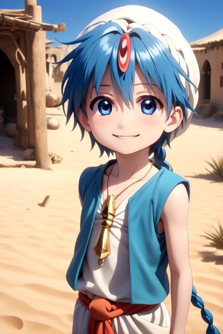 Magi: The Labyrinth of Magic - Aladdin - SDXL版本v1.0 (ID: 215516)