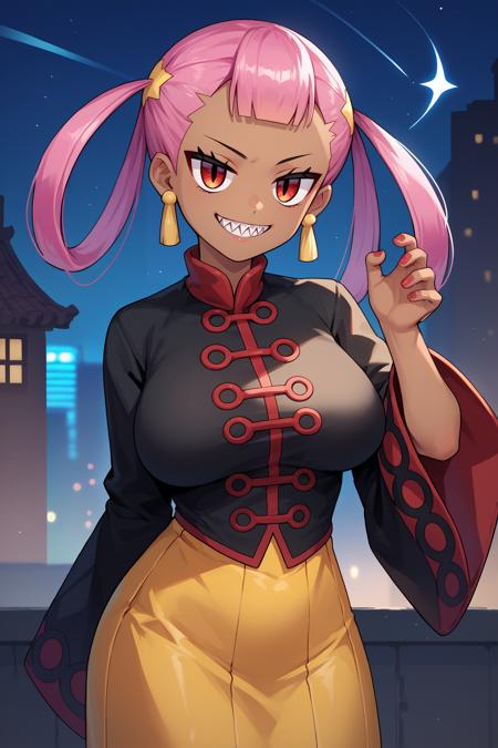 Punk Girl/バッドガール (Pokemon Masters) SDXL LoRA [Pony Diffusion]