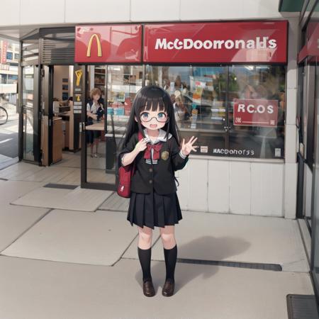 McDonald's JAPAN storefront SD15