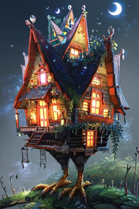 Baba Yaga’s House (Slavic Folklore) [Pony]