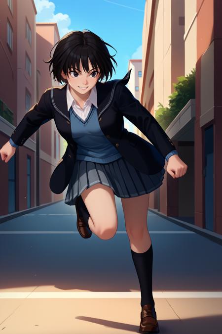 Ai Nanasaki/七咲 逢 (Amagami SS) SDXL LoRA [Pony Diffusion]