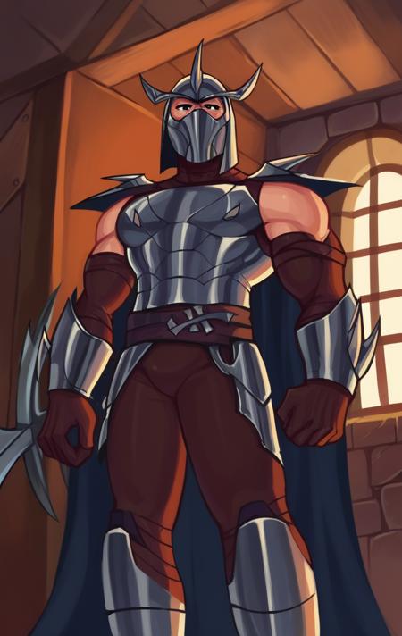 Shredder 2012 / Teenage Mutant Ninja Turtles / (NSFW/SFW) SDXL LORA PONY版本v1.0 (ID: 1038991)