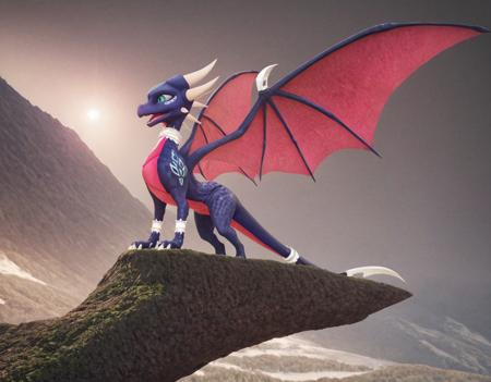 Cynder Young【 The legend of Spyro - Dawn of the Dragon 】