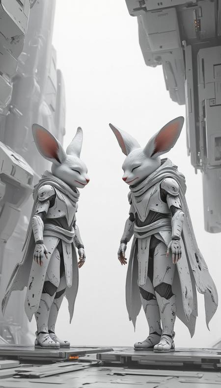 Futuristic White - Flux Lora