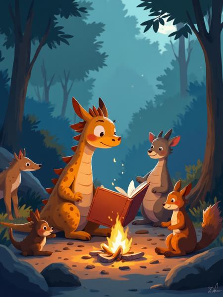 Kid Book illustration | Lâm Panda
