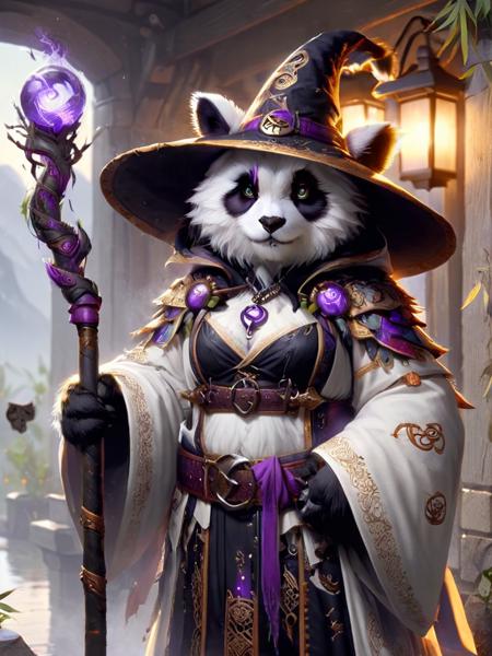 Pandaren WoW Style [SDXL LoRA]