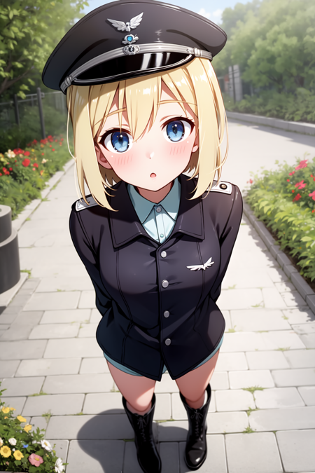 Erica Hartmann | Strike Witches - COMMISSION