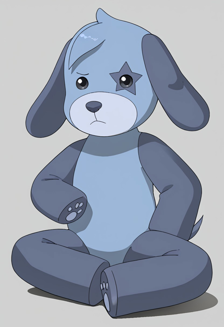 Aster the Star Pup [Plushie Style]