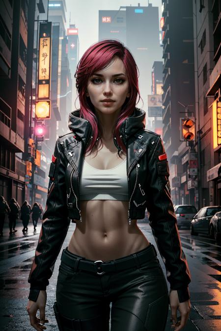 Female V from Cyberpunk 2077