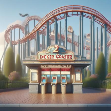 Roller Coaster / Ticket Booth