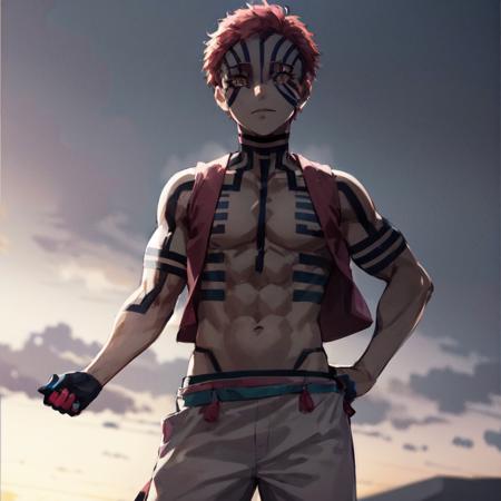 Demon Slayer akaza（鬼灭-猗窝座）