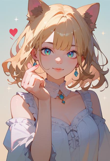 (PonyXL pose) Korean Finger Heart