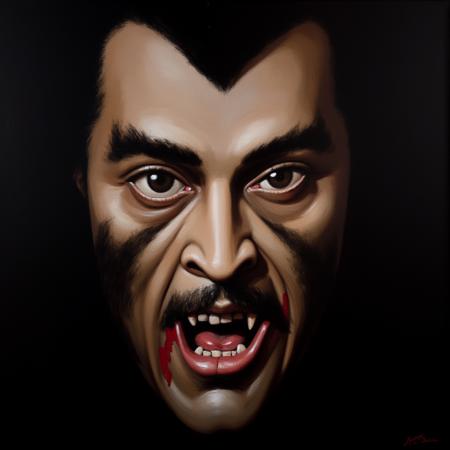 Blacula 1970's (blaxploitation vampire style) XL + F1D