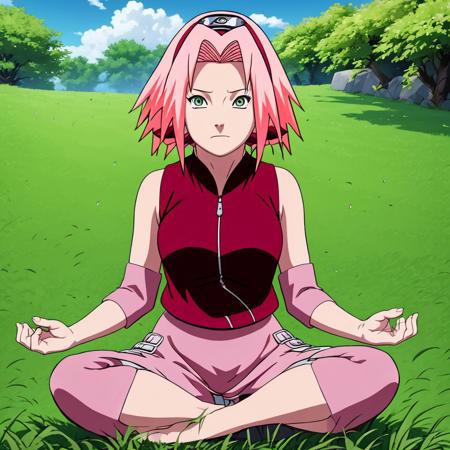 Sakura Haruno Anime LoRA SDXL