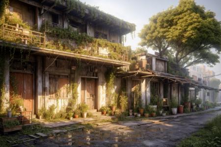 Old Time Post Apocalyptic Enviroment