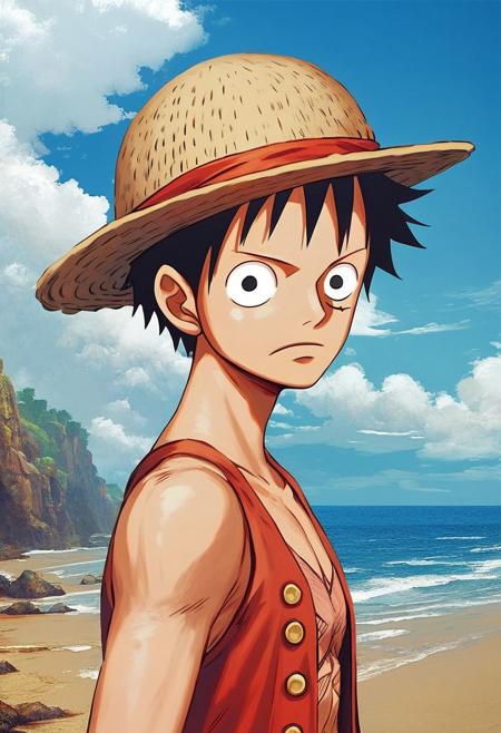 Monkey Di Luffy XL版本Luffy Pony XL + Gears (ID: 389861)