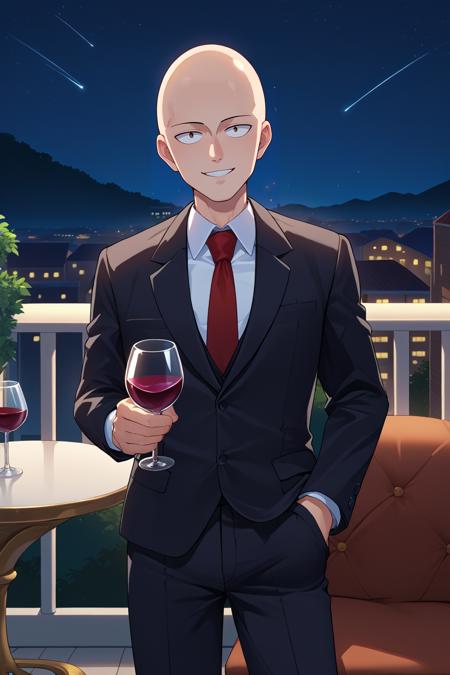 Saitama サイタマ | One Punch Man | 2 Outfits [Pony XL]