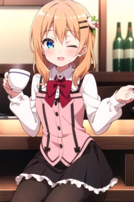 Cocoa Hoto / 保登心爱 / 保登 ココア - Is the Order a Rabbit? / 请问您今天要来点兔子吗 / ご注文はうさぎですか? -rabbithouse uniform